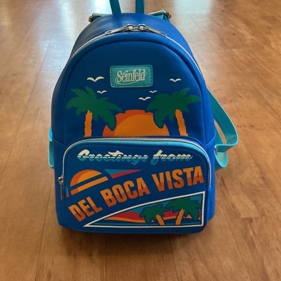 Seinfeld New Greetings from Del Boca Vista Mini Backpack NWT main image 7